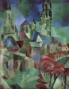 Delaunay, Robert Tower oil painting on canvas